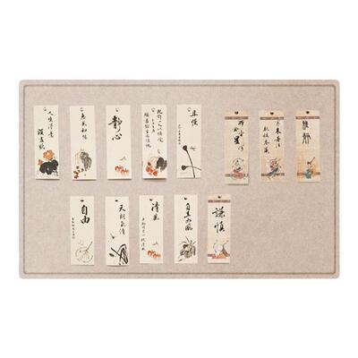 长远毛毡墙贴可移除不伤墙