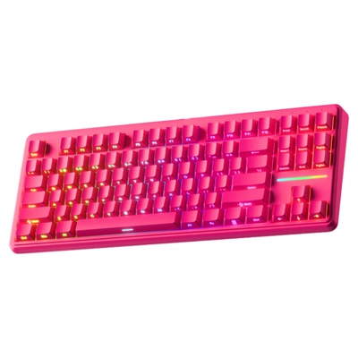 前行者V80无线蓝牙三模侧刻键盘