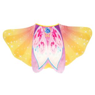 儿童花仙子头饰小精灵翅膀蝴蝶走秀装扮套装小女蓝色孩演出服道具