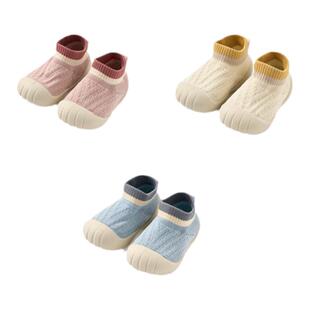 尼多熊婴儿鞋袜春秋防滑软底地板鞋室内学步地板袜宝宝袜步前鞋子