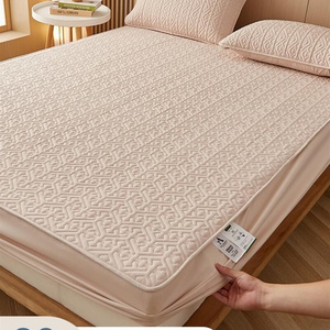 。榻榻米专用床笠一米五高端大气2023新款床罩夹棉单件床垫保护全
