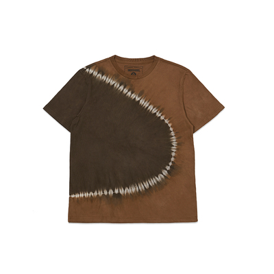 市井蓝染手工扎染短袖T恤