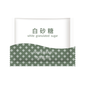 白砂糖咖啡糖包5g*100包咖啡奶茶伴侣糖包奶包小包袋装方糖块包