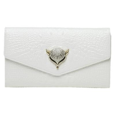 新款真皮信封百搭名媛手拿包