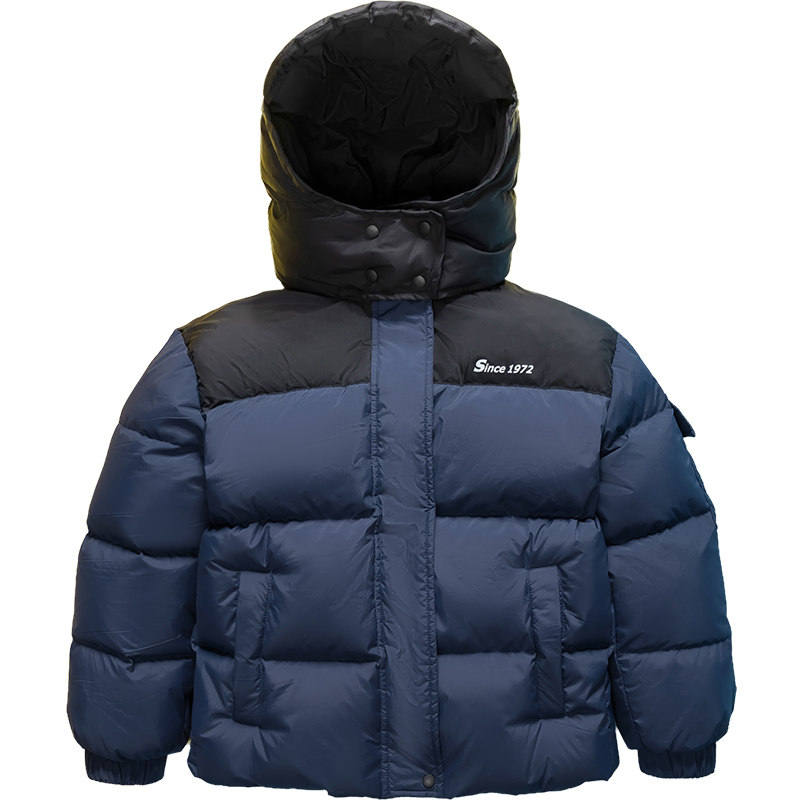 雅鹿2025新款洋气儿童羽绒服短款男童女童中大童小童加厚冬装外套