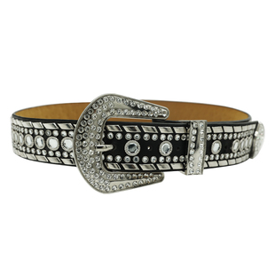 小众个性辣妹镶钻腰带女新款亚文化y2k皮带配短裙设计感美式皮带