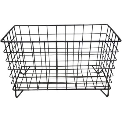 玄关口罩收纳筐桌面铁艺收纳篮面膜护肤品收纳框零食胶囊咖啡筐子