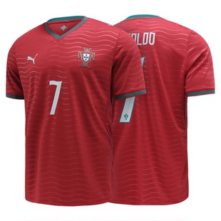 Puma彪马世界杯葡萄牙7号C罗印号短袖球迷版球衣足球服788141-77