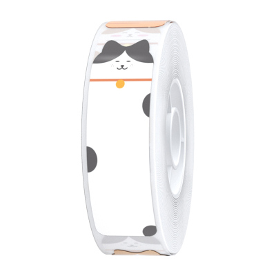 D系列卡通姓名贴防水热敏标签纸