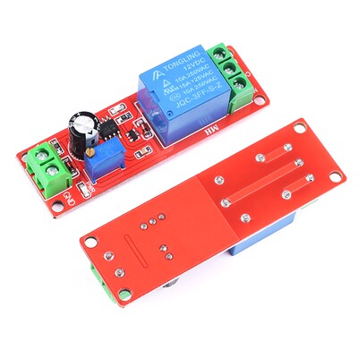 延时单稳态智能小车继电器模块