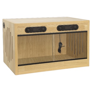 reptishow爬宠恒温箱陆龟饲养箱守宫蜥蜴温控乌龟实木定时保温箱