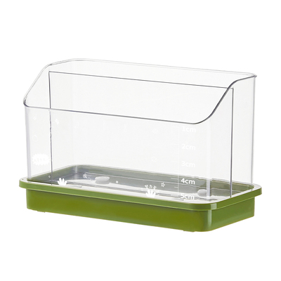 水培+土培两用透明种植观察盆