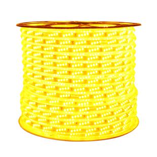 金黄光led灯带户外防水工程景观亮化照明220v酒店宾馆外墙LED线灯