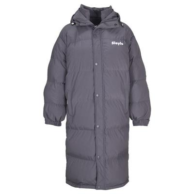 sieyiu韩版中长款90白鸭绒羽绒服