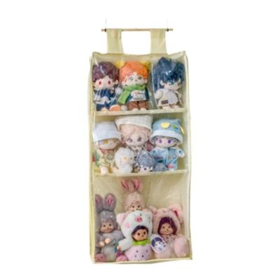 公仔展示置物架收纳挂袋