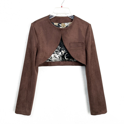 飞闻原创短款小外套时尚外搭披肩