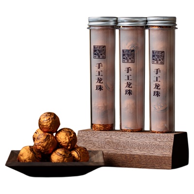 瓷恒堂龙珠茶球2016年白茶寿眉