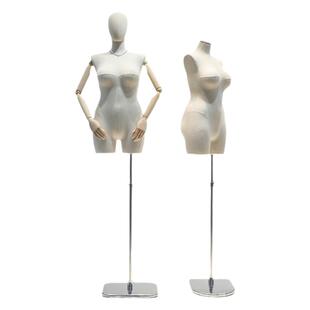 大码女装模特道具女半身胖mm大屁股人台服装店橱窗陈列展示架全身