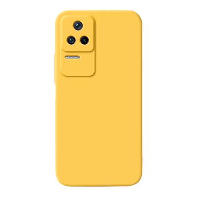 适用红米K40s手机壳Redmik40s小米新款液态硅胶22021211RCi黄色保护套redmi男女ks全包防摔软壳外壳k4os看40s