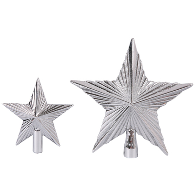 晶华晶华造花圣诞树顶星圣诞装饰