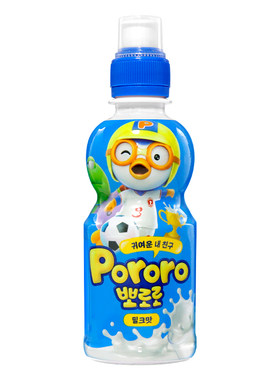 pororo啵乐乐进口水果味饮料