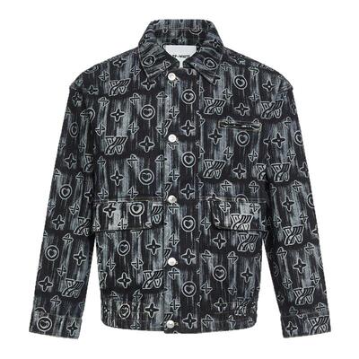 PP轻奢潮牌pleikpholppe2025春季新款时尚高级潮流牛仔外套男