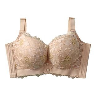 新款小胸上薄下厚超聚拢文胸水袋精油杯记忆钢圈内衣四扣丰胸按摩