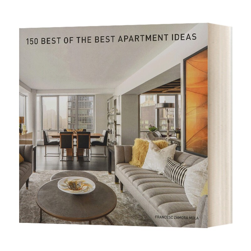 精装 英文原版 150 Best of the Best Apartment Ideas 150个公寓户型设计创意 英文版 进口英语原版书籍