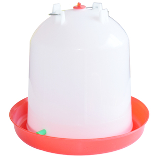 鸡用喝饮水桶家禽用水壶大小号鸭鹅水槽自动喂饮水器12L鸡场设备