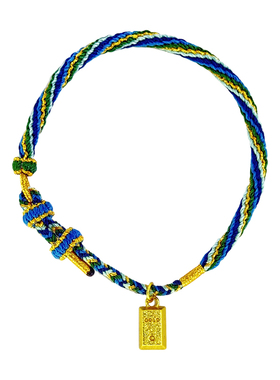 2026马年手工编织招财进宝手链