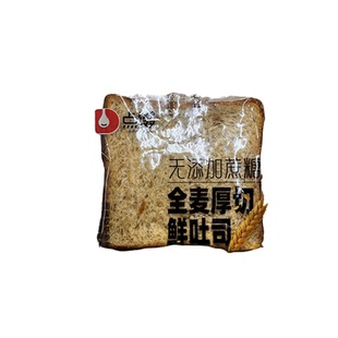 零食好忙点缀全麦厚切鲜吐司无蔗糖添加办公室早餐面包独立包装