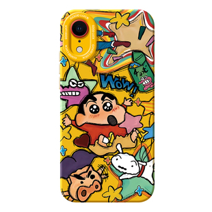 适用苹果XR手机壳iPhoneX新款iPhoneXR全包XS防摔xsmax蜡笔小新10X差X十R专用外壳max保护套iphone叉rx男女人