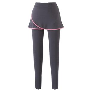 高尔夫长裤裙子女假两件秋冬遮臀显瘦速干大码网球羽毛球连体裤裙