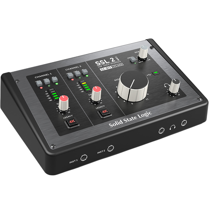 SSL2MKII专业录音直播编曲声卡