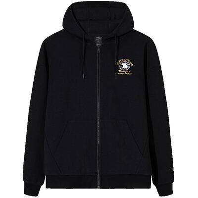 安踏运动外套男女同款2026春夏季宽松休闲连帽百搭针织运动上衣