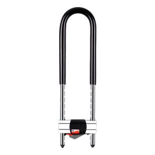 玻璃门锁拉手锁把手锁防盗锁双门加长U型锁插锁店面锁商铺锁