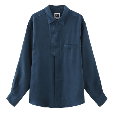 凉感裤子谢欣垂坠坠衬衫铜氨丝