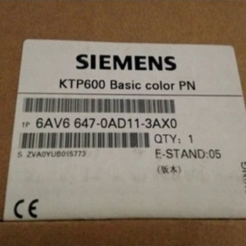 议价6AV6647-0AD11-3AX0西门子KTP600触摸屏人机界面6AV66470AD11
