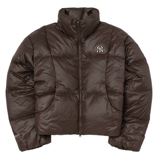 KARINA同款MLB官方 羽绒服女装2025新款运动服立领面包服保暖夹克