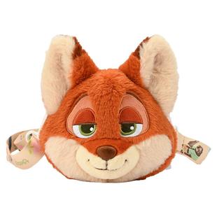 迪士尼疯狂动物城朱迪尼克痛带毛绒斜挎包可爱卡通玩偶斜背包礼物