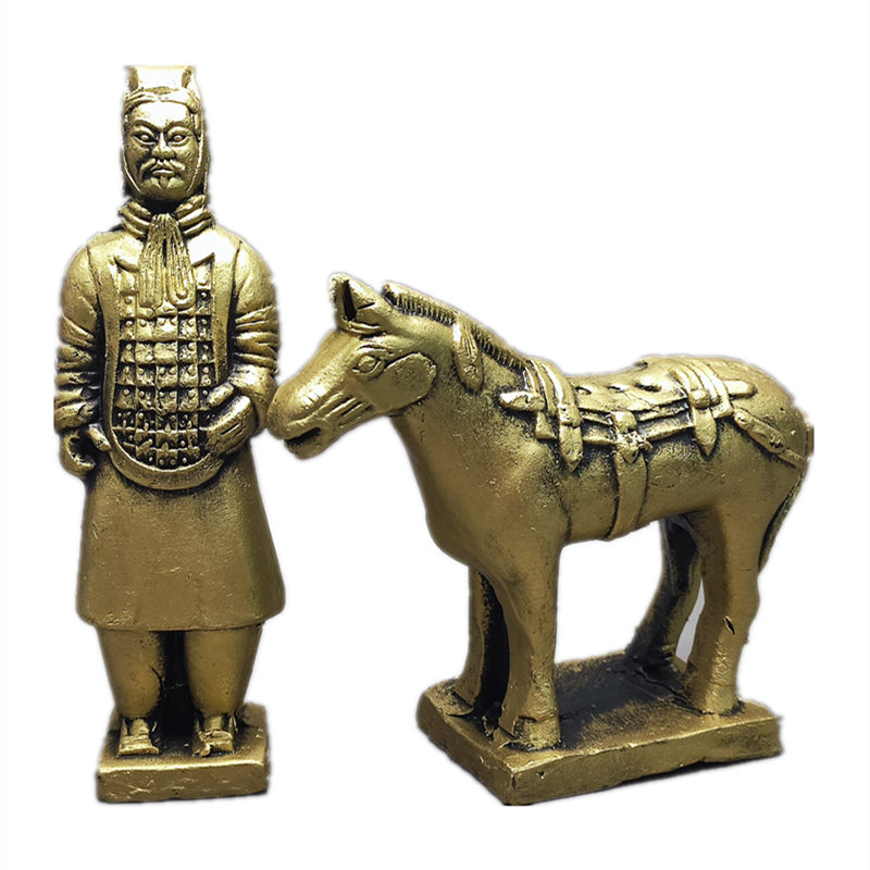 兵马俑摆件西安旅游纪念品陕西特色工艺品中国风小礼品出国送老外