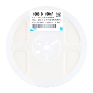 原装正品0603贴片电容50V 100NF ±10% X7R CL10B104KB8NNNC 50只