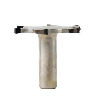 定制订制金刚石PCD木工刀地暖管槽形刀具T型刀圆底刀开槽斜边铣刀