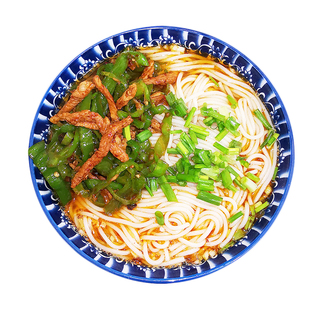 金健直条干米粉4斤实惠家庭装常德米粉干细米线 圆粉早餐米粉干