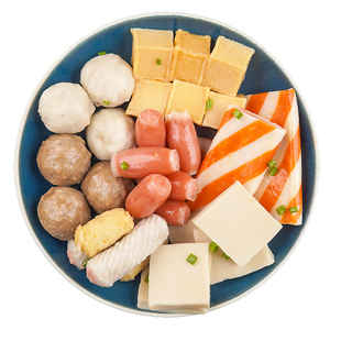 火锅丸子混合装什锦丸子麻辣烫关东煮串串食材冷冻撒尿肉丸鱼豆腐