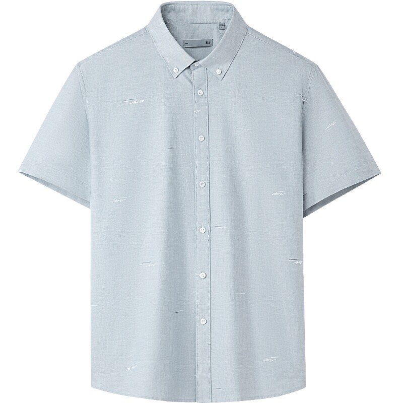 HLA/海澜之家轻商务时尚短袖衬衫