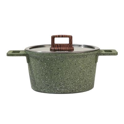 MGC花岗岩不粘锅家用蒸煮炖