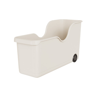 厨房锅具收纳盒整理盒锅盖调料带滑轮下水槽橱柜收纳多功能收纳架