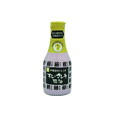 日本淡路岛产鲷鱼酱油人气刺身蘸料寿司酱油鲜甜浓郁调味汁瓶装