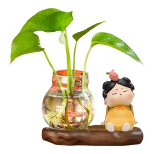 唐仕女可爱桌面房间装饰摆件客厅茶桌办公室博古架电视柜创意摆设